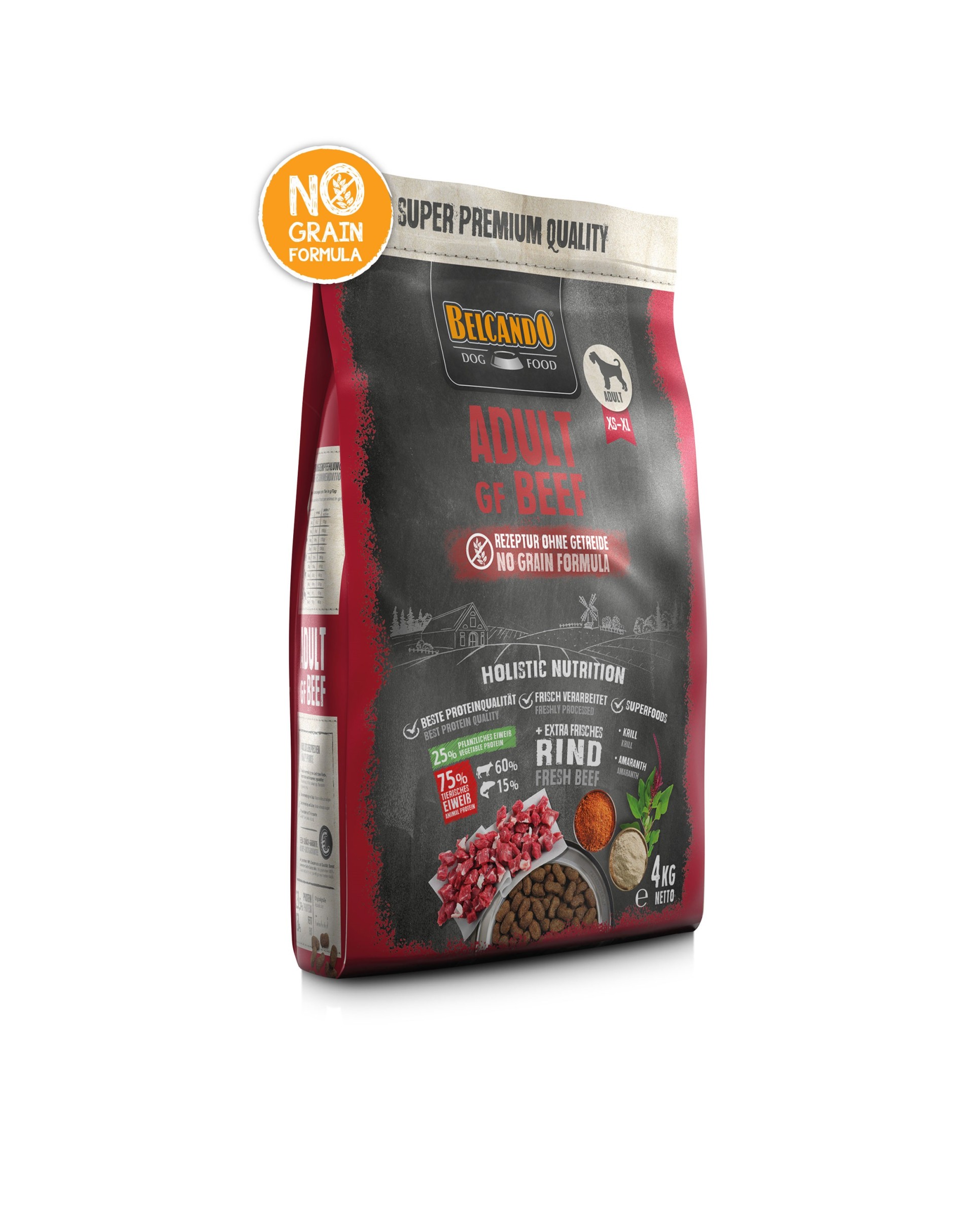 BELCANDO ADULT GRAIN FREE BEEF 4kg